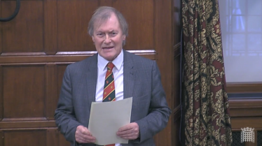 Sir David encourages the Government to promote freedom in Iran and stop their nuclear weapons programme 